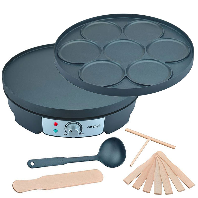 Crêpière 2 En 1 Cosylife Cl-cr21rp Bon état -  reconditionné disponible sur Electro Depot